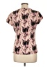 Worthington Pink Short Sleeve Blouse Size L - photo 2