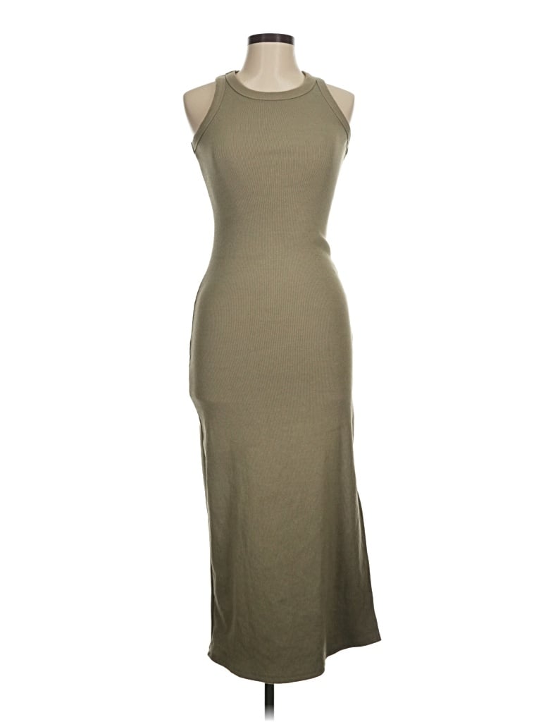 Pre-owned Mable Casual Dress In Brown