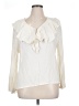 Gallagher 100% Rayon Ivory Long Sleeve Blouse Size XL - photo 1