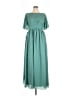 Assorted Brands 100% Polyester Teal Casual Dress Size 16 - photo 1