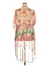 Soft Surroundings 100% Polyester Orange Kimono Size 3X - photo 2