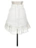 ASOS Design 100% Polyester White Formal Skirt Size 0 (petite) - photo 2