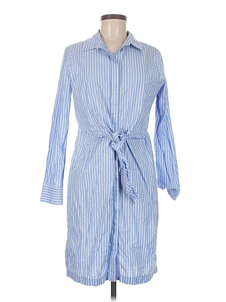 Pre-owned Calvin Klein Casual Dress In Blue