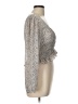 RoseBullet Silver Long Sleeve Blouse Size 10 - photo 4