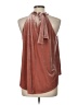 Gibson Burgundy Sleeveless Blouse Size L - photo 2