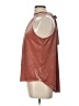 Gibson Burgundy Sleeveless Blouse Size L - photo 5
