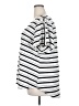 89th & Madison Stripes White Short Sleeve Top Size 3X - photo 5