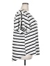 89th & Madison Stripes White Short Sleeve Top Size 3X - photo 4