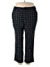 Lee Plaid Black Casual Pants Size 22 (petite) - photo 1