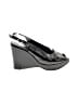 Robert Clergerie Black Wedges Size 9 - photo 1