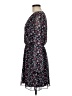 Express 100% Polyester Floral Black Casual Dress Size M - photo 5
