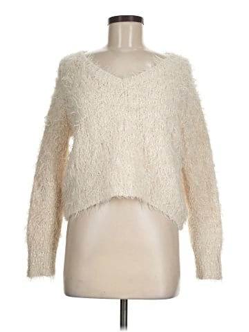 Knitted & Knotted Pullover Sweater (view 1)