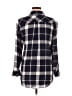 Assorted Brands Plaid Blue Long Sleeve Button-Down Shirt Size M - photo 2