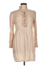 Monki 100% Cotton Tan Long Sleeve Blouse Size M - photo 1