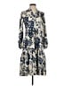 Unbranded 100% Polyester Paisley Blue Casual Dress Size XS - photo 1