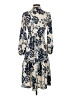 Unbranded 100% Polyester Paisley Blue Casual Dress Size XS - photo 2