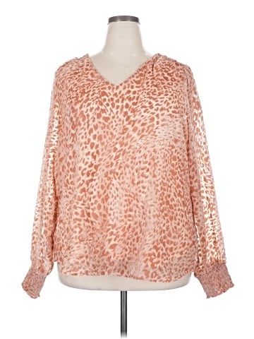 Easel Long Sleeve Blouse (view 1)