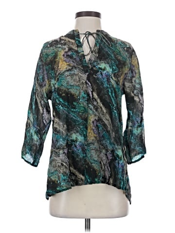 Scully 3/4 Sleeve Blouse (view 1)