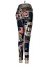 Unbranded Graphic Blue Casual Pants Size 6 - photo 2