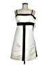 BCBGMAXAZRIA 100% Polyester Ivory White Cocktail Dress Size 6 - photo 1