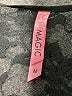 Magic 100% Polyester Black Cocktail Dress Size M - photo 7