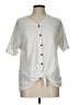 MIHOLL Ivory Short Sleeve Henley Size L - photo 1