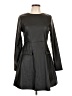 Shein 100% Polyester Black Casual Dress Size 12 - photo 1