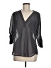 Maurices 100% Polyester Gray 3/4 Sleeve Blouse Size M - photo 1