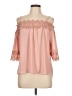 By & By Pink 3/4 Sleeve Blouse Size M - photo 1