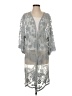 She + Sky Silver Cardigan Size S - photo 1