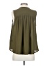 Lucky Brand 100% Polyester Green Sleeveless Blouse Size S - photo 2