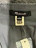 Madewell Plaid Gray Formal Skirt Size 2 - photo 4
