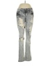 Red Rivet Stars Silver Jeans Size 9 - photo 1