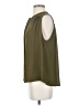 Lucky Brand 100% Polyester Green Sleeveless Blouse Size S - photo 5