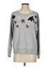Boston Proper Floral Gray Pullover Sweater Size XS - photo 1