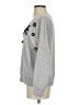 Boston Proper Floral Gray Pullover Sweater Size XS - photo 5