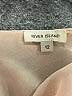 River Island Tan Sleeveless Blouse Size 12 - photo 7