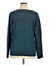 Ellen Tracy 100% Merino Extra Fine Wool Teal Wool Pullover Sweater Size XL - photo 2
