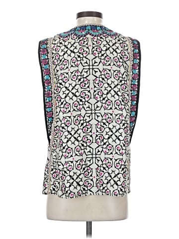 Calypso St. Barth Sleeveless Silk Top (view 2)