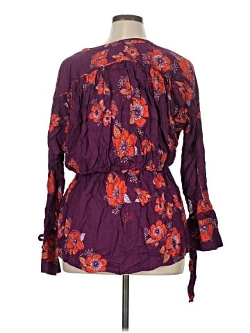 Free People 3/4 Sleeve Blouse (view 2)