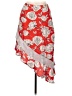 Jaase Floral Red Casual Skirt Size L - photo 1