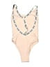 Assorted Brands Graphic Ivory One Piece Swimsuit Size M - photo 2