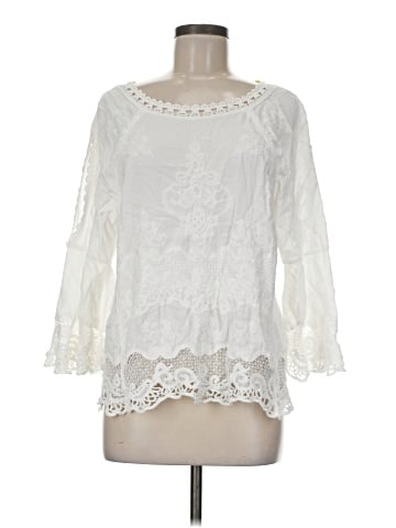 Democracy 3/4 Sleeve Blouse (view 1)