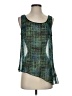 CAbi 100% Polyester Green Sleeveless Blouse Size S - photo 1