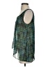 CAbi 100% Polyester Green Sleeveless Blouse Size S - photo 5
