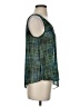 CAbi 100% Polyester Green Sleeveless Blouse Size S - photo 4