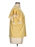 Nine West Yellow Short Sleeve Top Size XL - photo 4