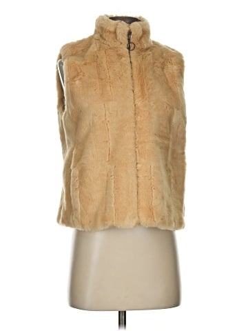 Ann Taylor LOFT Faux Fur Vest (view 1)