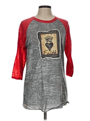 ALTERNATIVE 3/4 Sleeve T-Shirt (view 1)