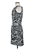 AB Studio 100% Rayon Graphic Black Cocktail Dress Size 6 - photo 5